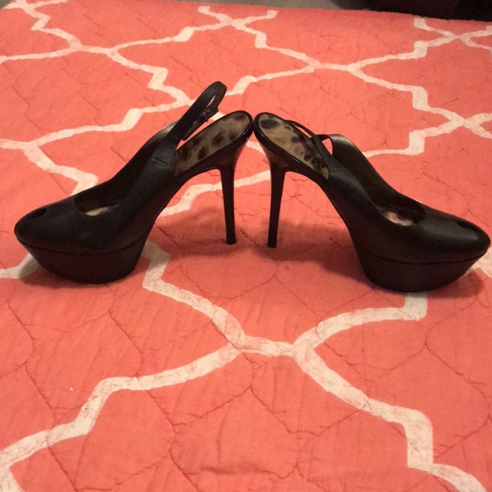 Sam Edelman Navato Elegant Black Slingback Heels